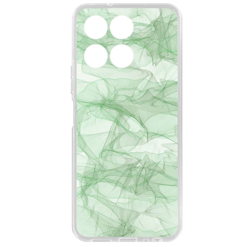 

Чехол-накладка Krutoff Clear Case Абстракт 8 для Honor X6a, Прозрачный