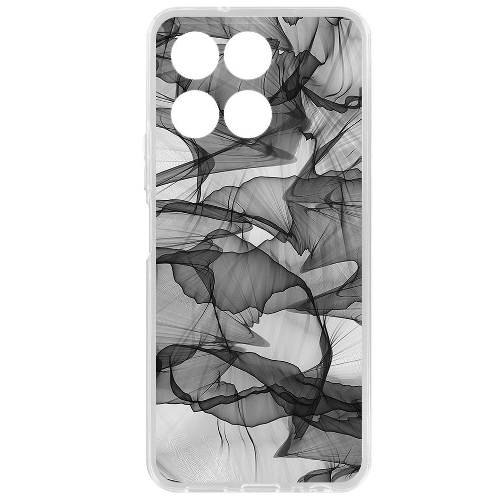 

Чехол-накладка Krutoff Clear Case Абстракт 14 для Honor X6a, Прозрачный