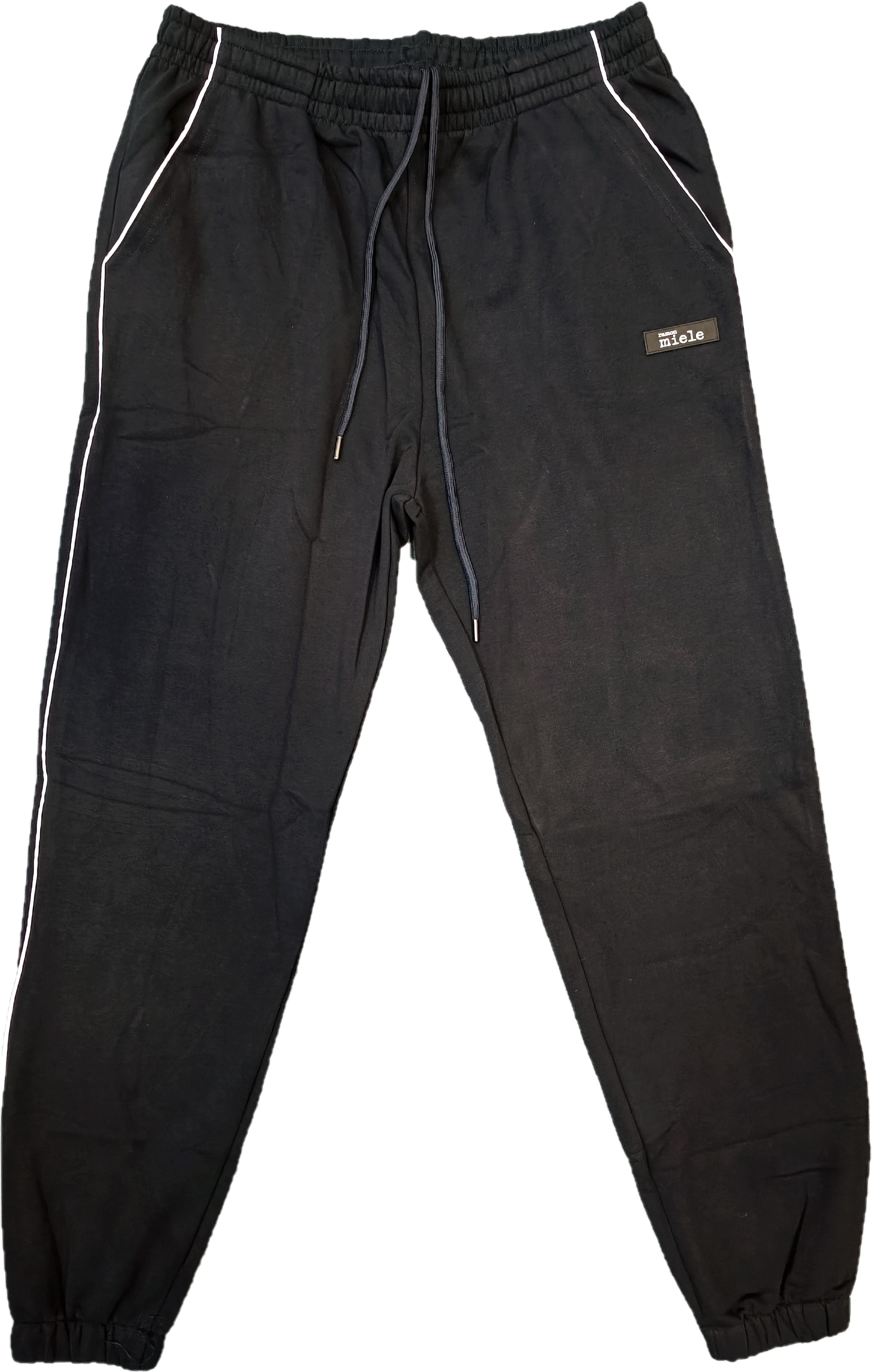 Спортивные брюки мужские Ramon Miele 766565 черные 10XL
