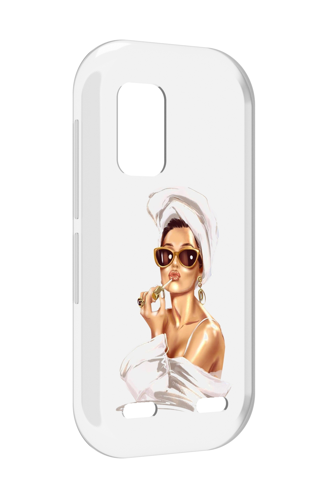

Чехол MyPads Девушка-утром женский для UleFone Armor X10 / X10 Pro, Прозрачный, Tocco