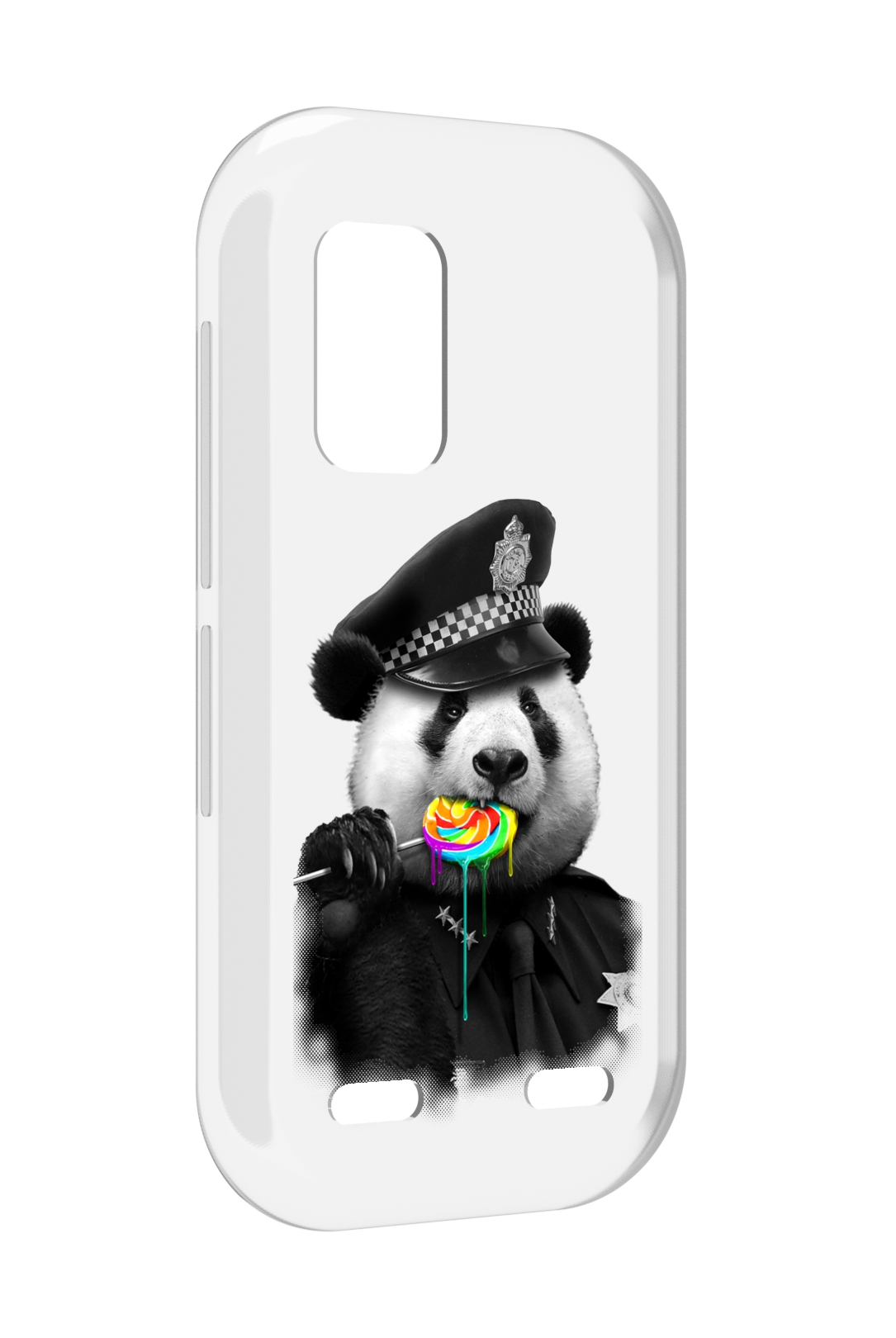 

Чехол MyPads Панда полиция для UleFone Armor X10 / X10 Pro, Прозрачный, Tocco