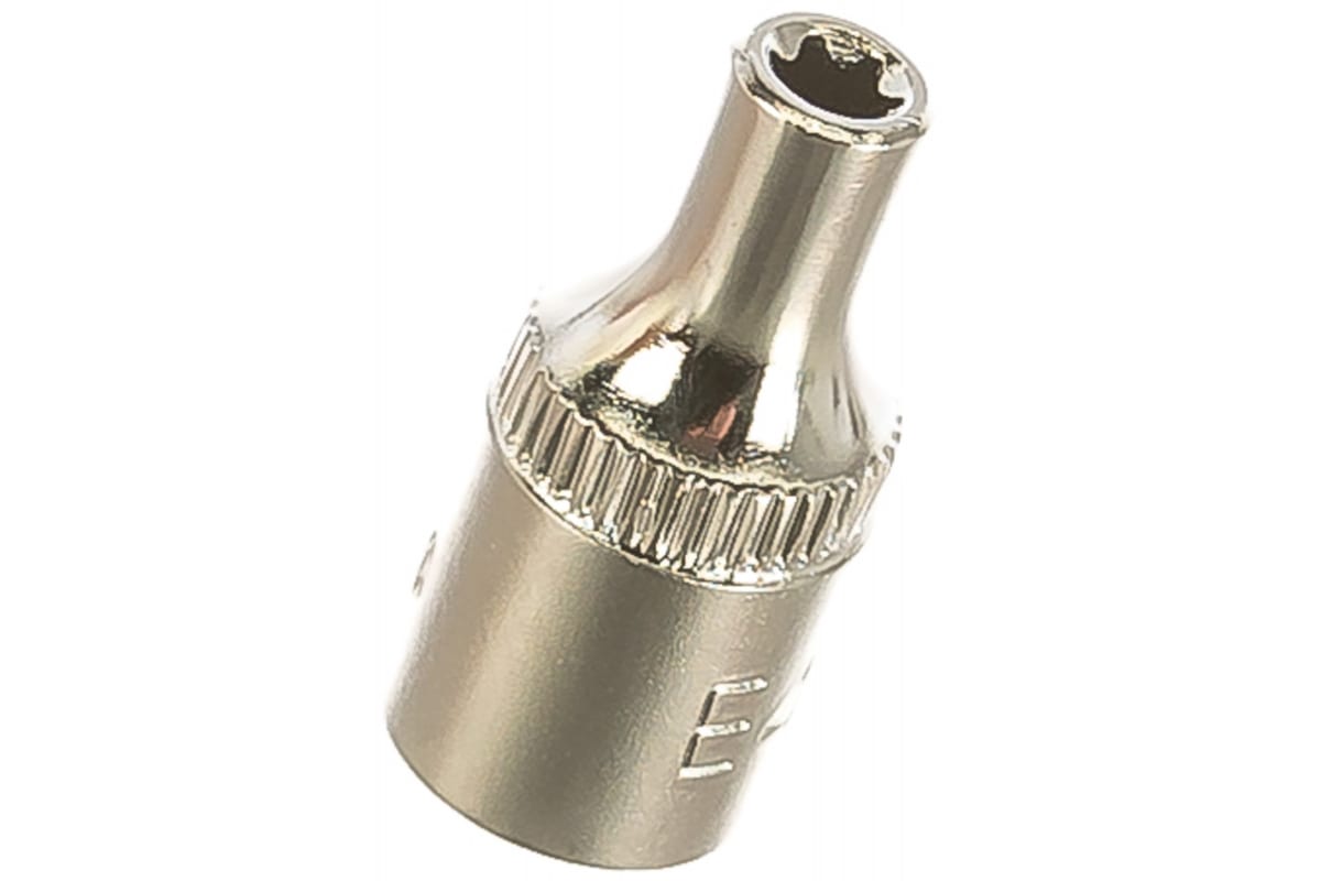 

Головка торцевая TORX 1/4 х E4, длина 25мм JTC /1/10/200 JTC jtc22004