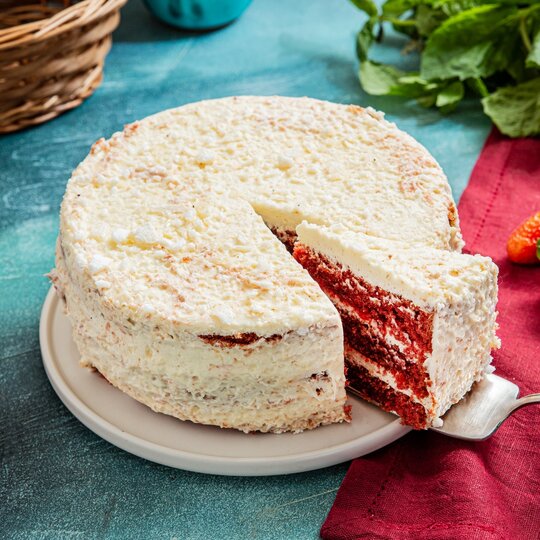 

Торт ВкусВилл Красный бархат замороженный 1,2 кг