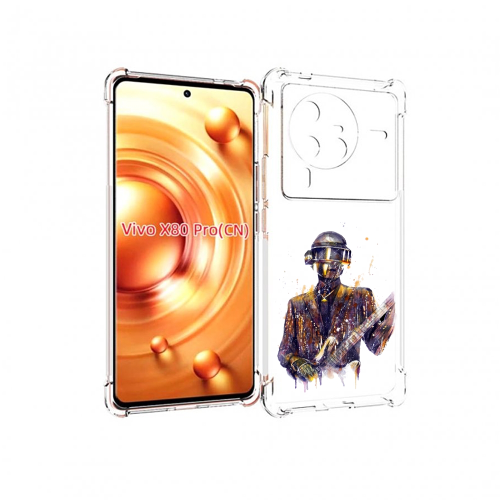 

Чехол MyPads космо-гитарист для Vivo X80 PRO, Прозрачный, Tocco