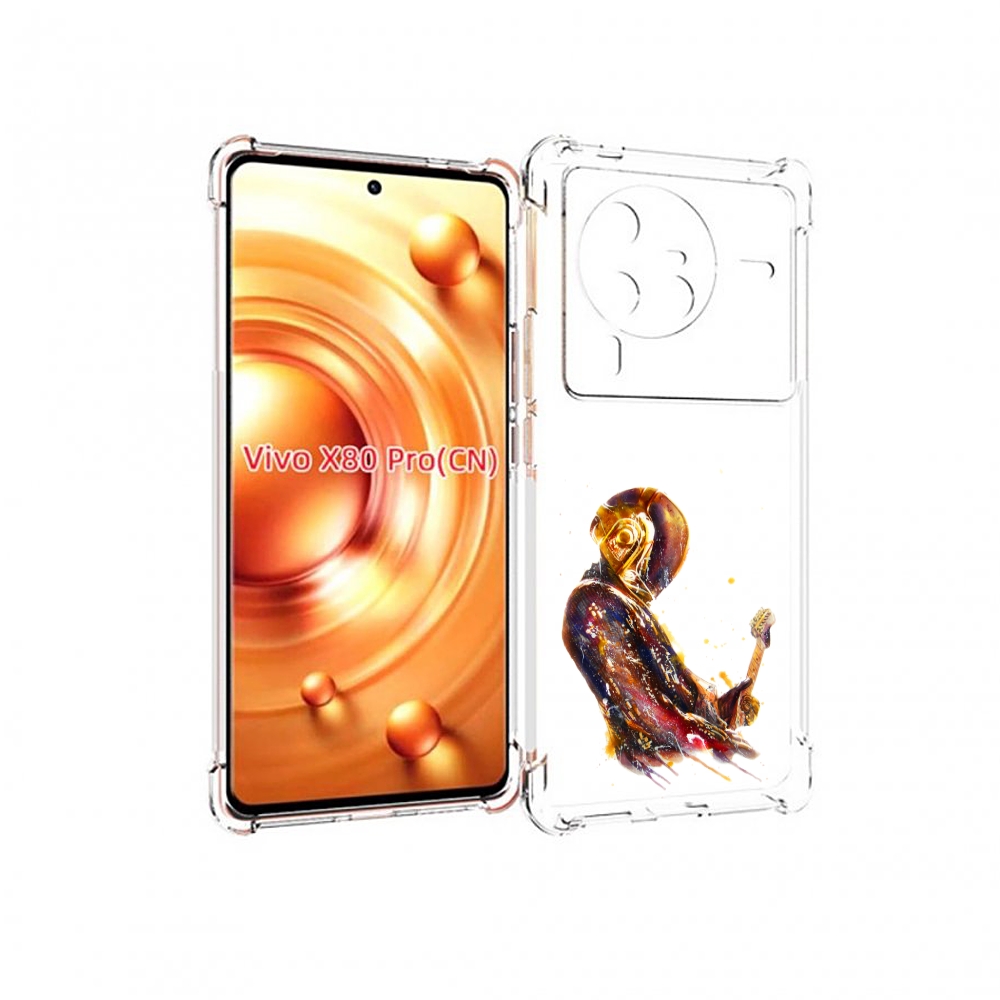 

Чехол MyPads космо-музыкант для Vivo X80 PRO, Прозрачный, Tocco
