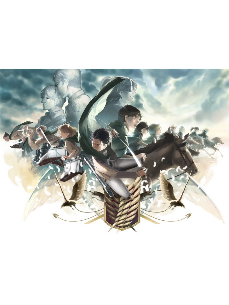 

Постер DRABS A3 Shingeki no Kyojin аниме