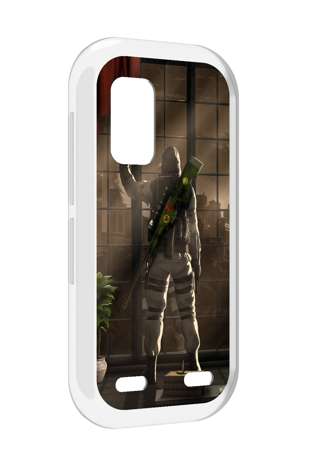 

Чехол MyPads Контр-Страйк-в-дыму для UleFone Armor X10 / X10 Pro, Прозрачный, Tocco