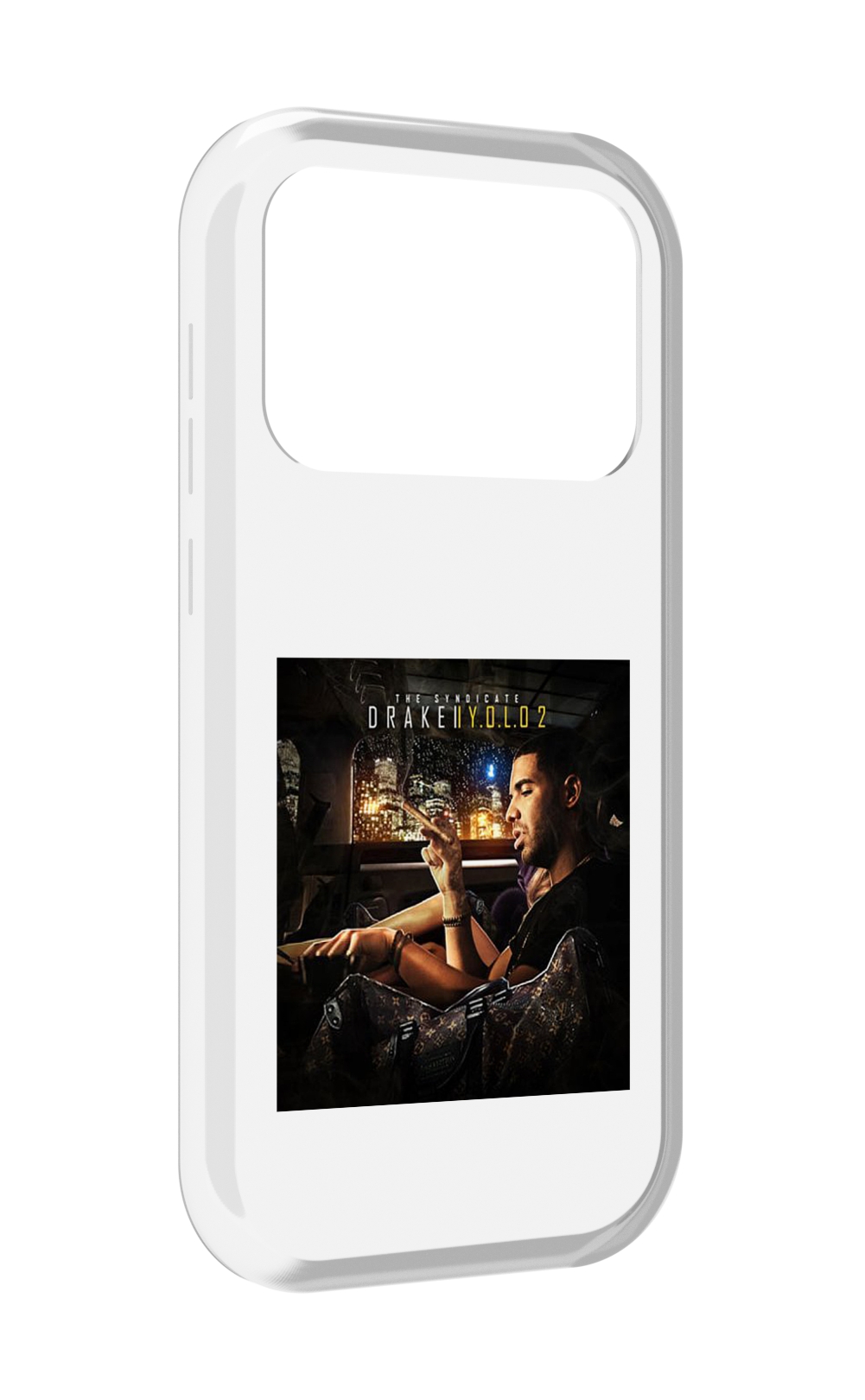

Чехол MyPads Drake - You Only Live Once 2 для Oukitel F150 Air1 Pro / F150 Air1, Прозрачный, Tocco