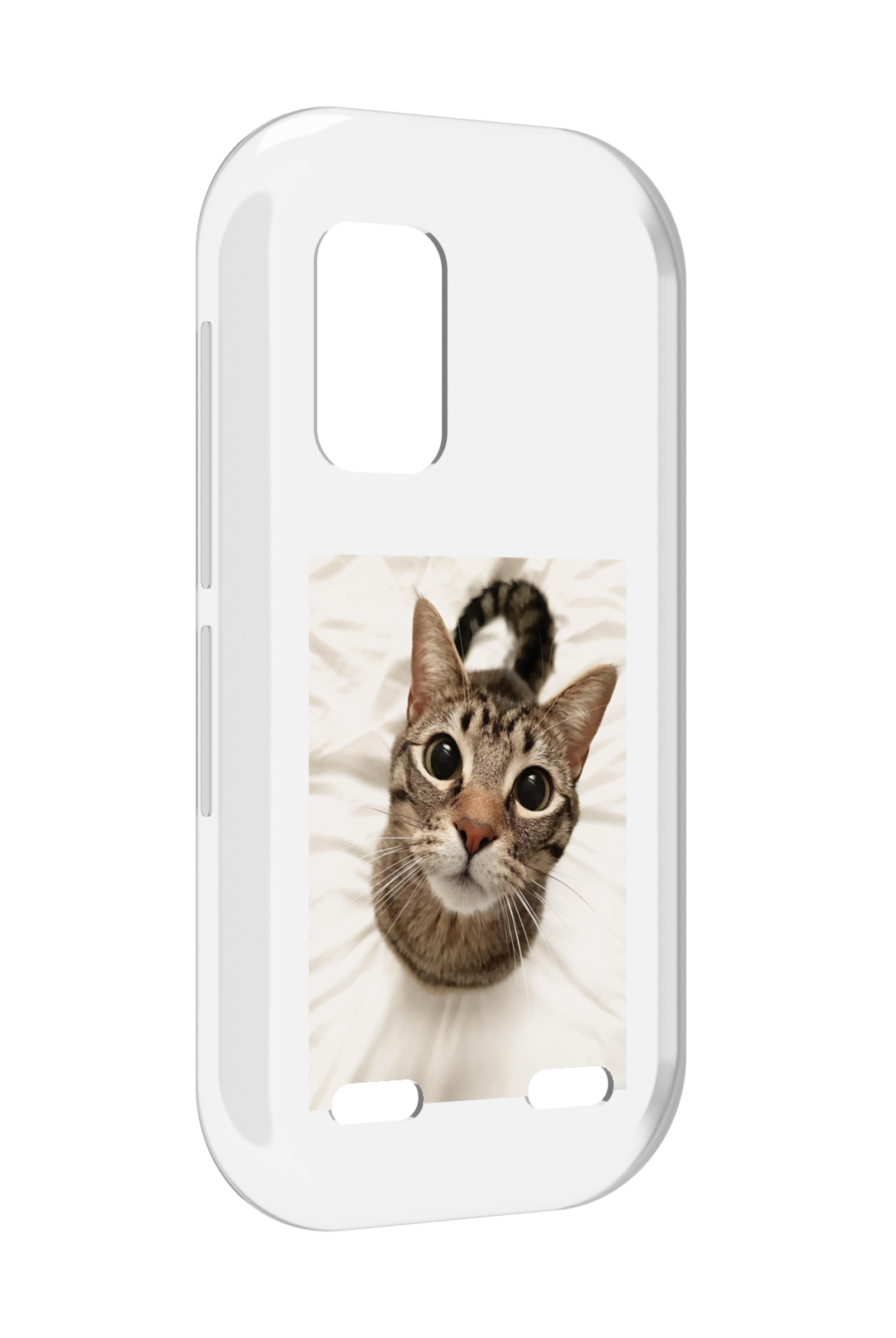 

Чехол MyPads Котик для UleFone Armor X10 / X10 Pro, Прозрачный, Tocco