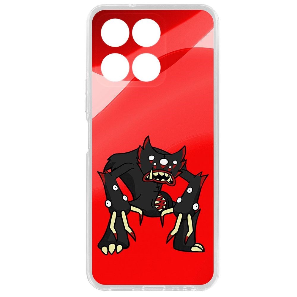 

Чехол-накладка Krutoff Clear Case Хаги Ваги - Килли Вилли для Honor X6a, Прозрачный