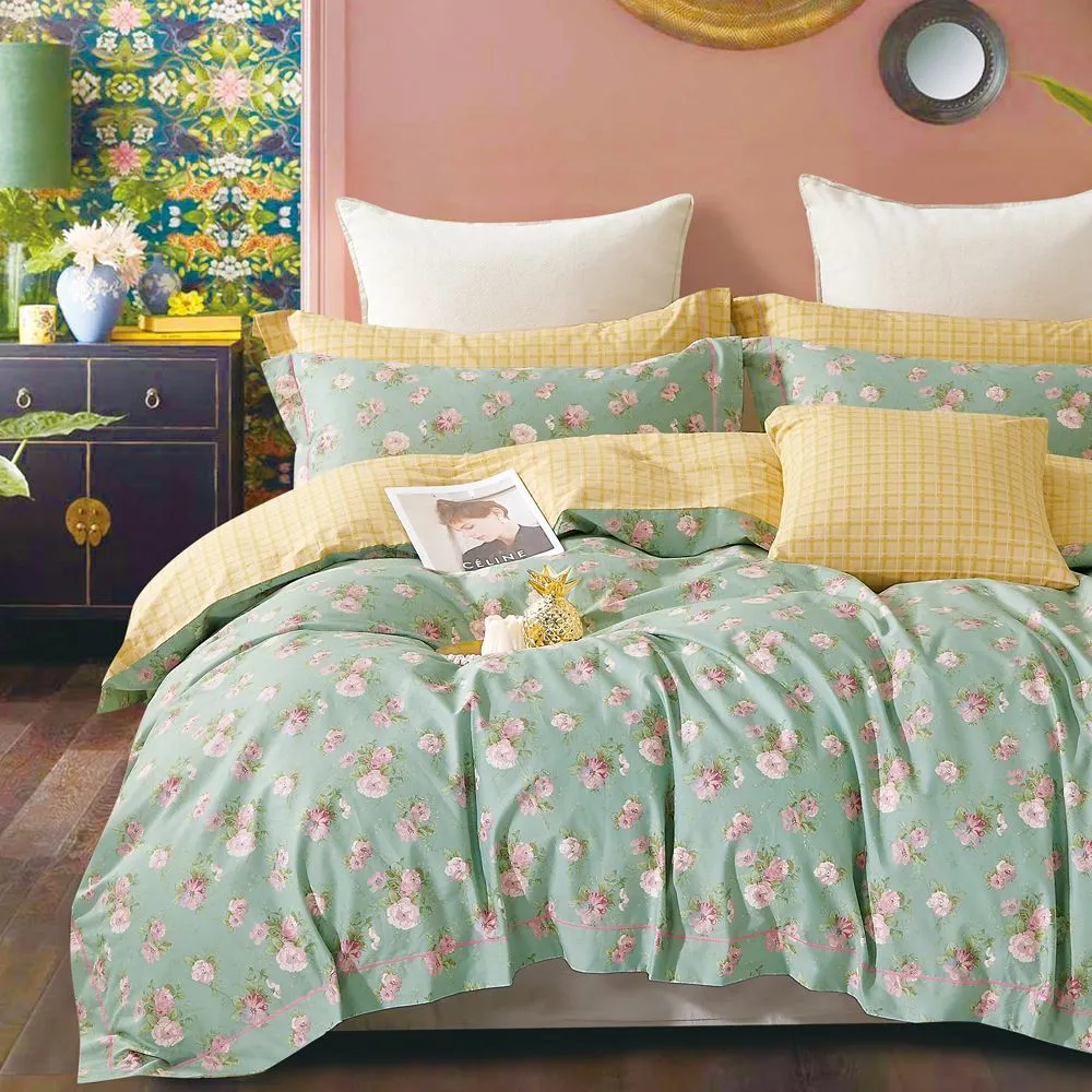 

Комплект постельного белья BELLEHOME "Джемма", евро, 100% хлопок, сатин премиум