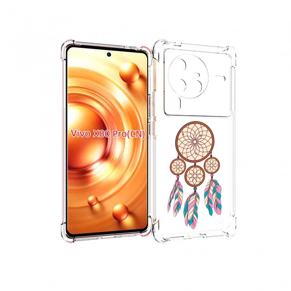 

Чехол MyPads ловец снов бежевый для Vivo X80 PRO, Прозрачный, Tocco