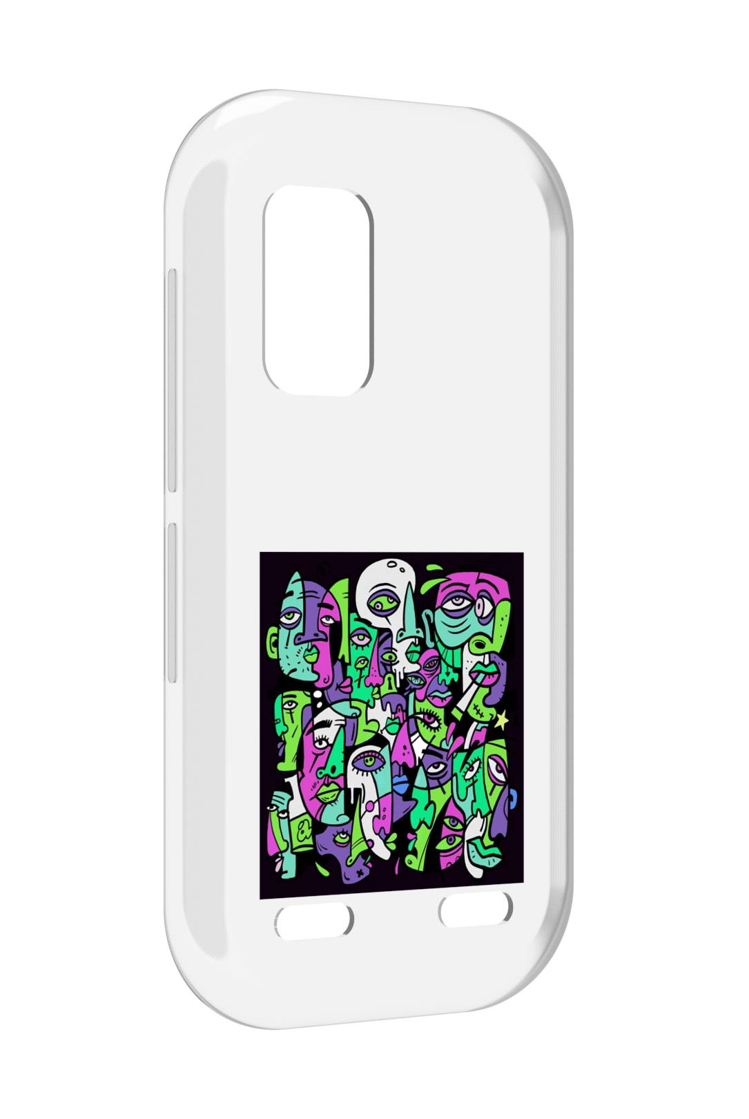

Чехол MyPads Кривой эфир ATL для UleFone Armor X10 / X10 Pro, Прозрачный, Tocco