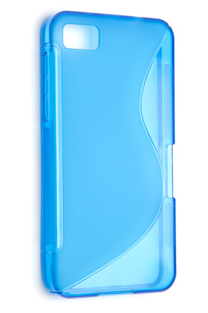 

Чехол силиконовый для BlackBerry Z10 S-Line TPU (Синий)