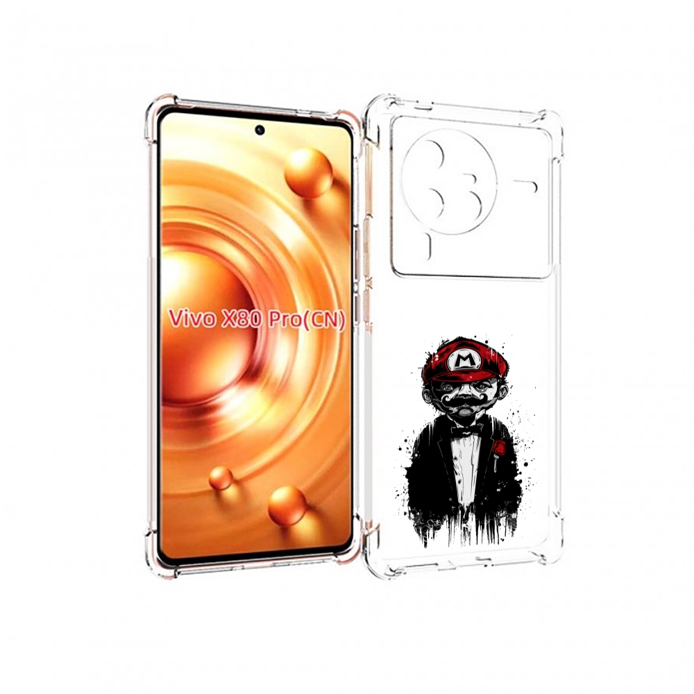 

Чехол MyPads марио для Vivo X80 Pro, Прозрачный, Tocco