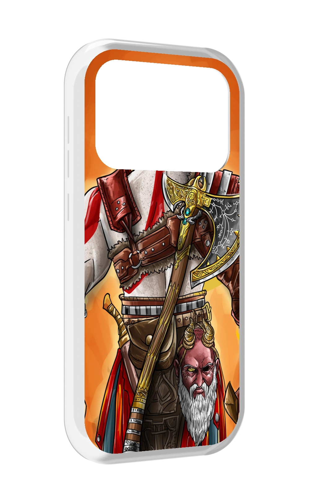 

Чехол MyPads God of War для Oukitel F150 Air1 Pro / F150 Air1, Прозрачный, Tocco