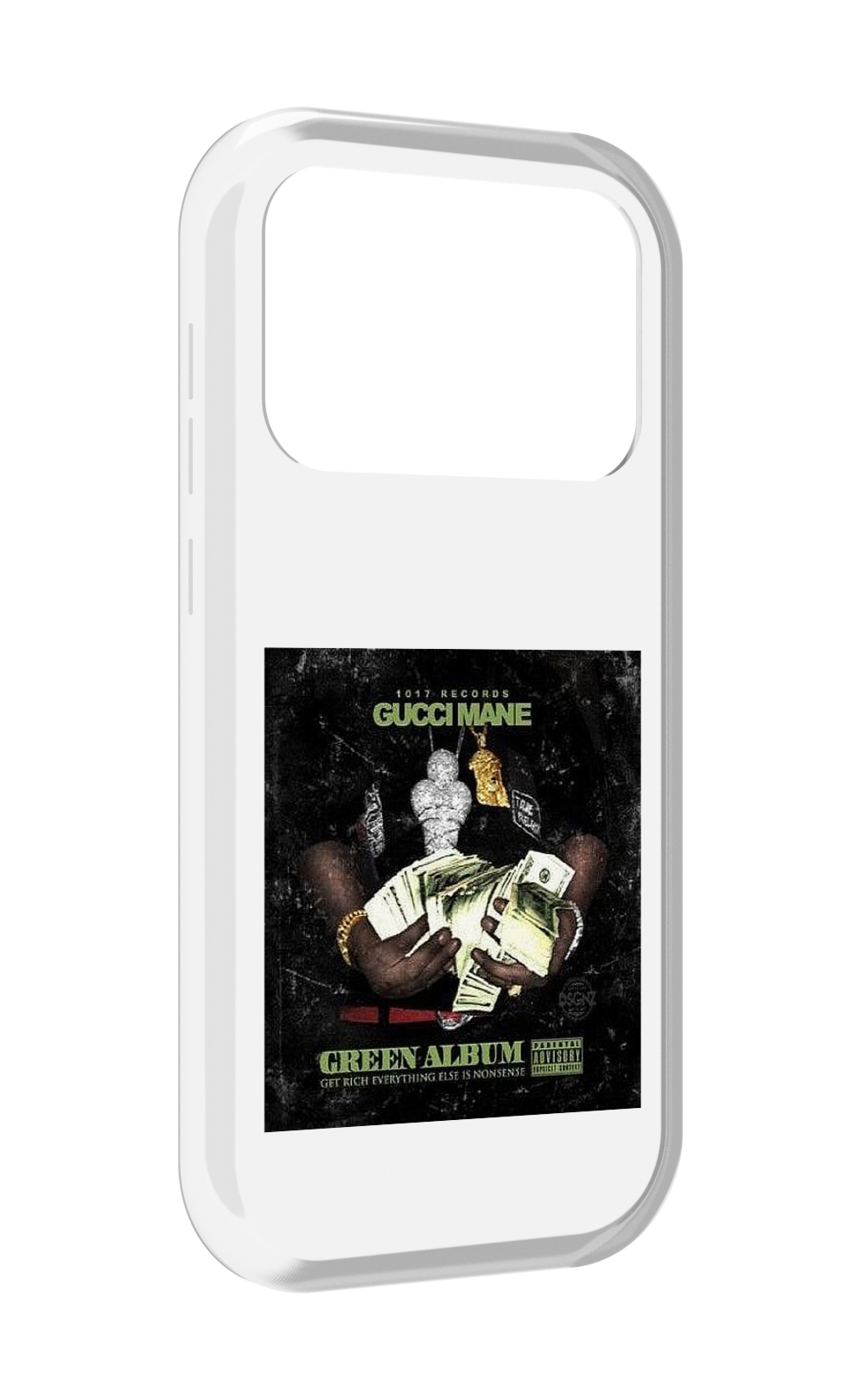 

Чехол MyPads Gucci Mane & Migos - The Green Album для Oukitel F150 Air1 Pro / F150 Air1, Прозрачный, Tocco