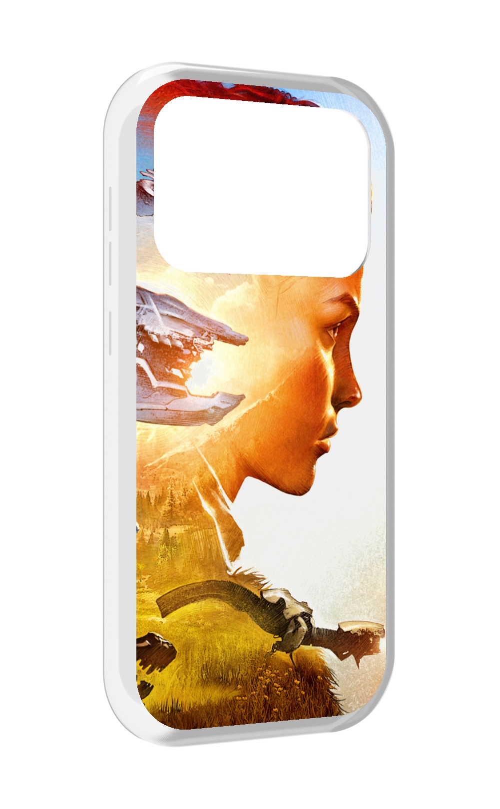 

Чехол MyPads Horizon Zero Dawn art для Oukitel F150 Air1 Pro / F150 Air1, Прозрачный, Tocco