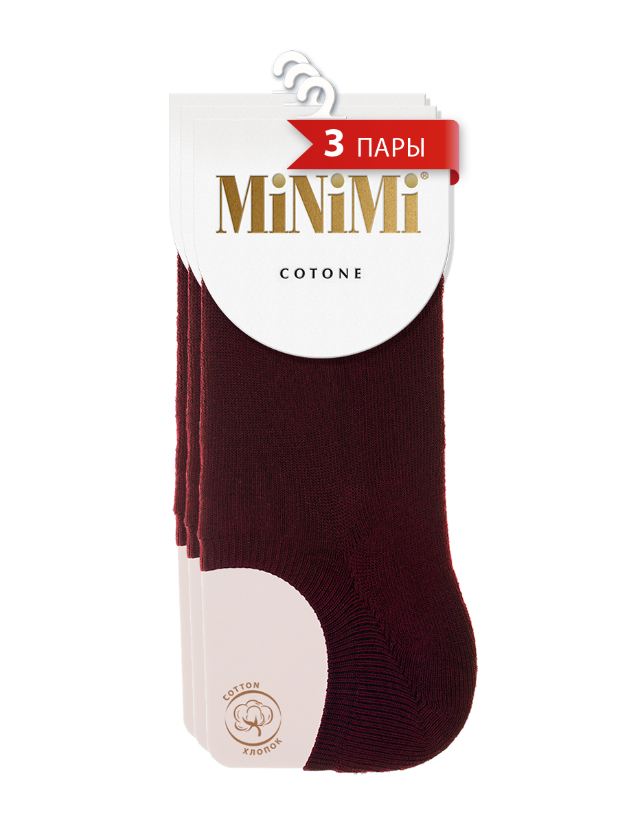 

Комплект носков женских Minimi SNL-475312 бордовых 35-38, Бордовый, SNL-475312