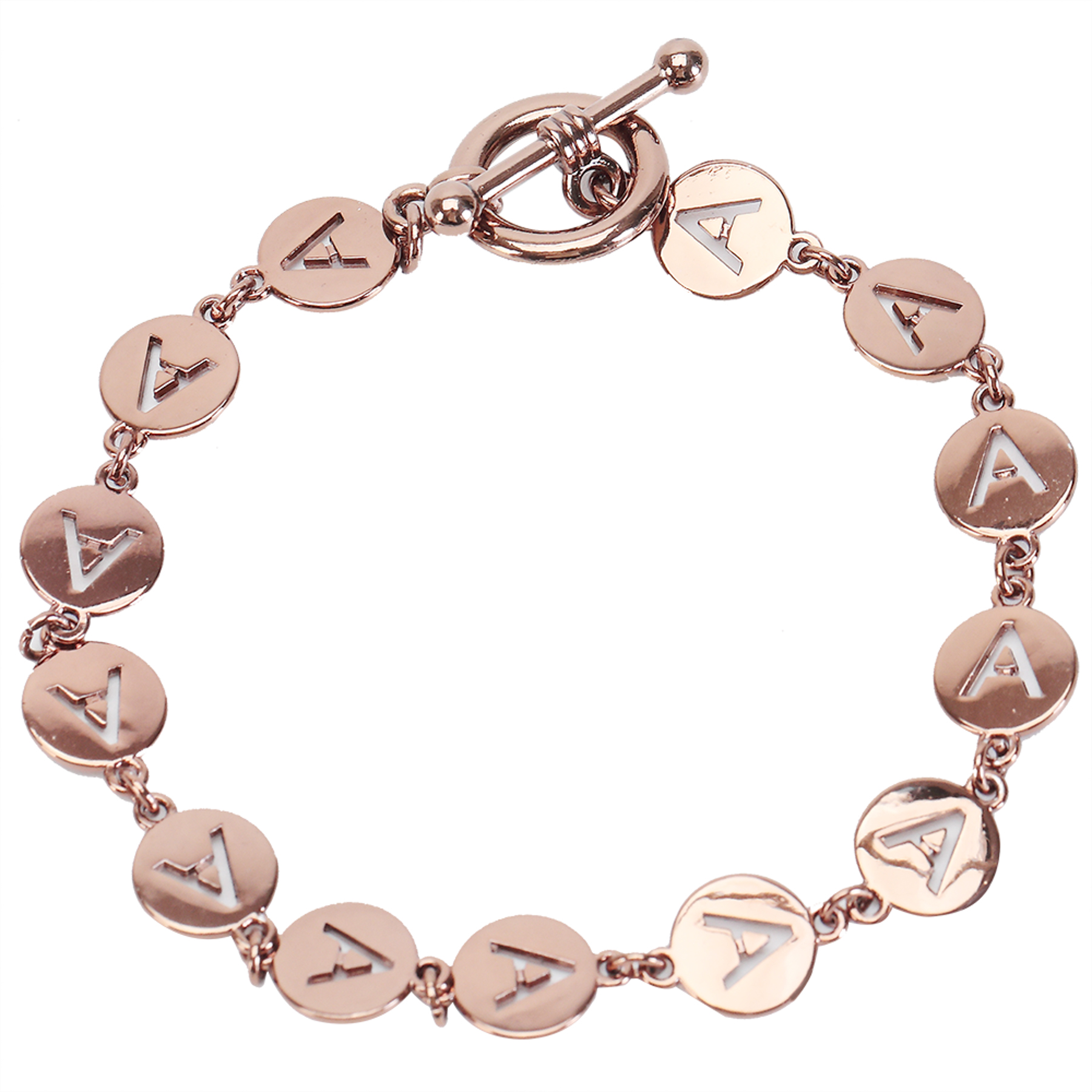 

Браслет из цинкового сплава ALLA PUGACHOVA AP40726-chocomett, AP40726-chocomett-21L