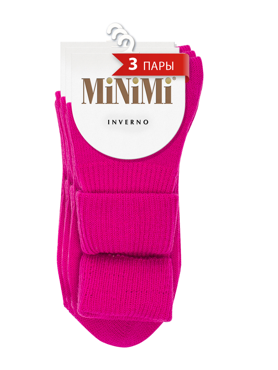 

Комплект носков женских Minimi SNL-475309 розовых OS, Розовый, SNL-475309