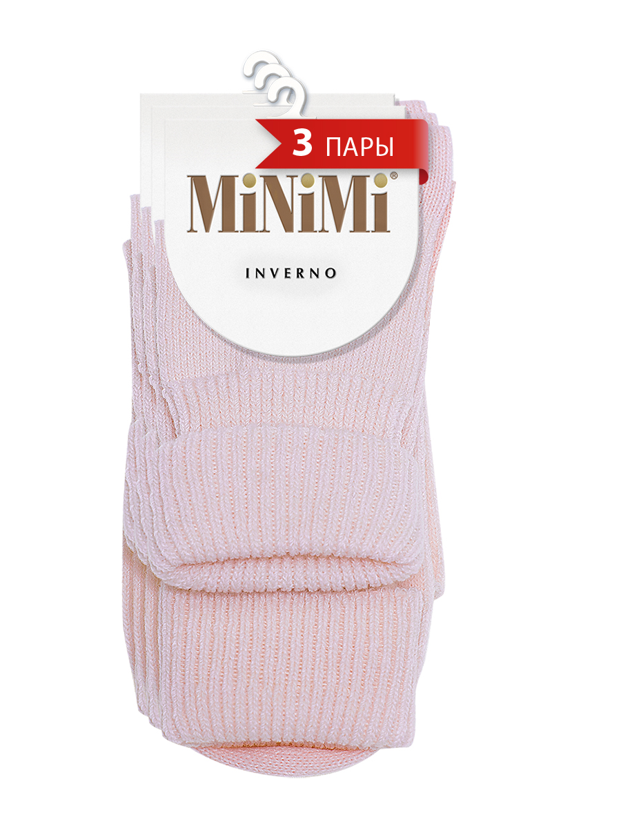 

Комплект носков женских Minimi SNL-475309 розовых OS, Розовый, SNL-475309