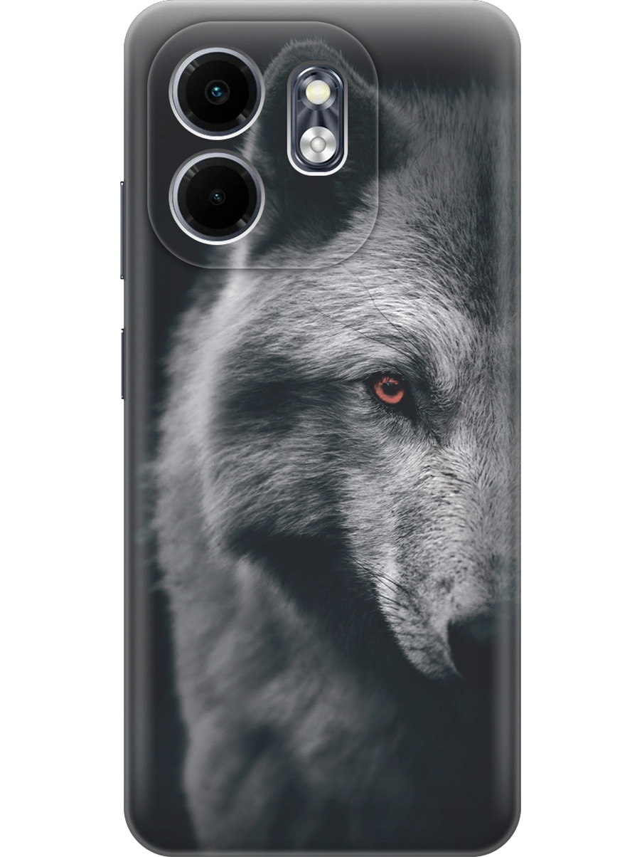 

Силиконовый чехол на Infinix Hot 50i/Smart 9 с принтом "Красноглазый волк", Прозрачный;красный;серый;черный, 786719313