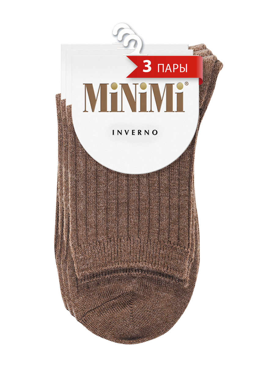 

Комплект носков женских Minimi SNL-475310 коричневых 39-41, Коричневый, SNL-475310