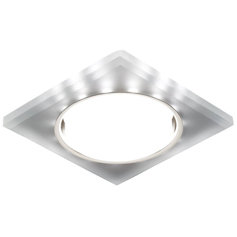 фото Точечный светильник ambrella light g215 ch/wh gx53 led