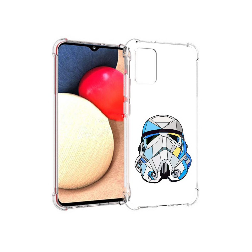 

Чехол MyPads Tocco для Samsung Galaxy A02s star wars дарт вейдер (PT156738.479.22), Прозрачный, Tocco