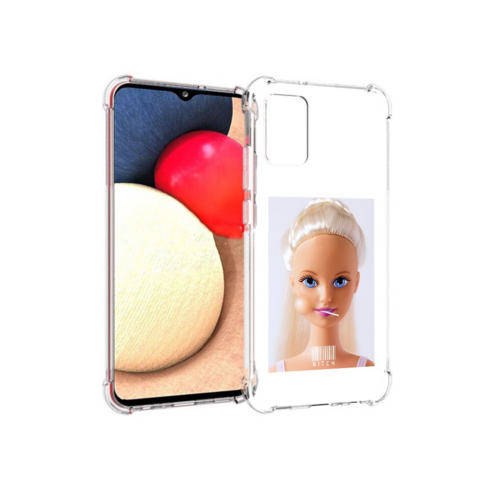 

Чехол MyPads Tocco для Samsung Galaxy A02s барби (PT156738.479.226), Прозрачный, Tocco