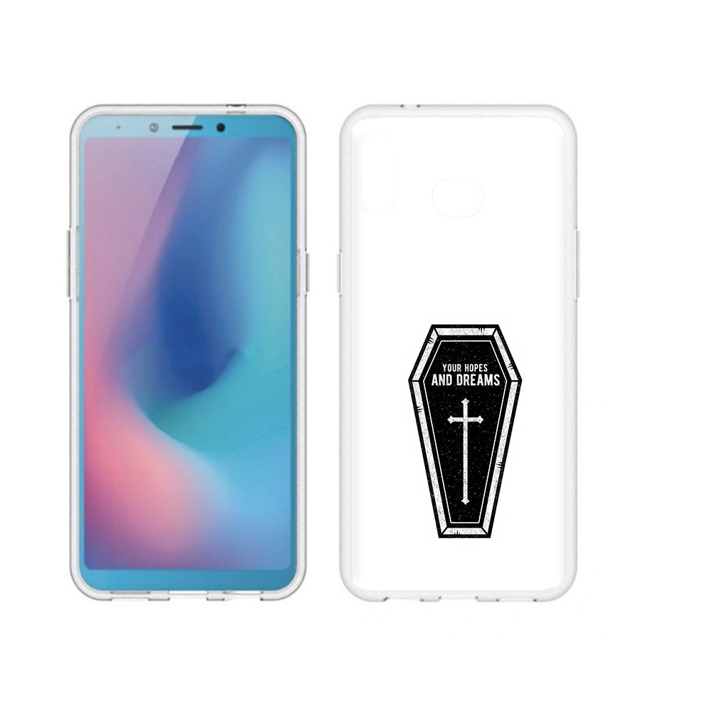 Чехол MyPads Tocco для Samsung Galaxy A6s гроб с мечтами (PT123850.597.299)