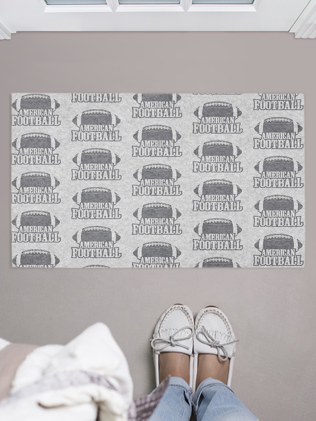 

Придверный коврик в прихожую для обуви, на резиновой основе, 75x45 см door_41089 JoyArty