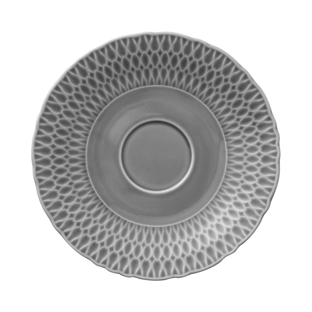 

Блюдце Cmielow Sofia, фарфоровое, d 15,7 см, серая глазурь