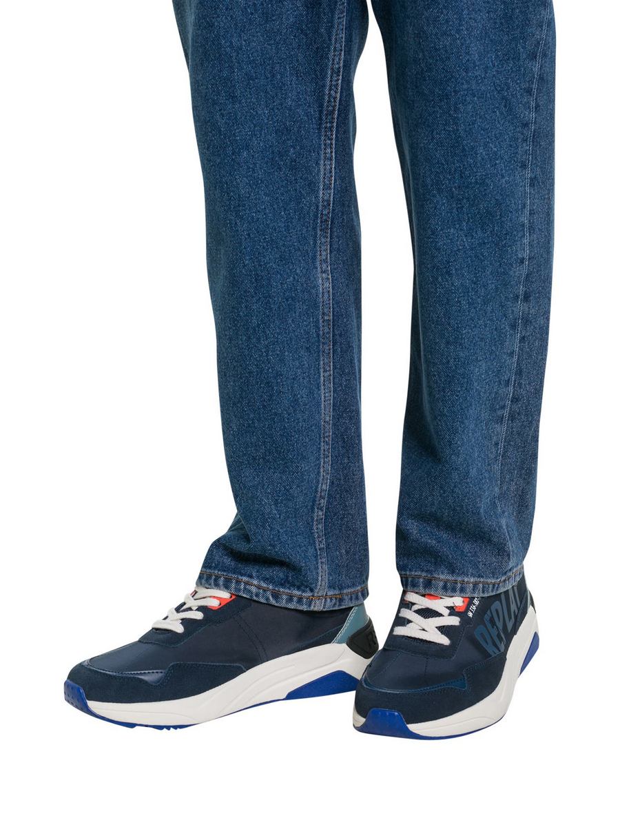 Кроссовки унисекс Replay 001418274 синие 42 EU 16068₽