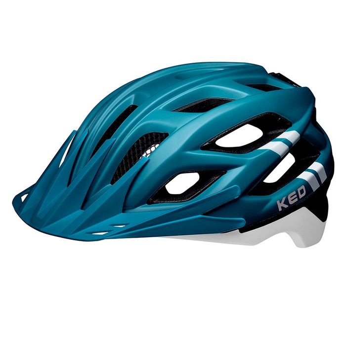 

Велошлем Ked Companion M blue white matt 52-58