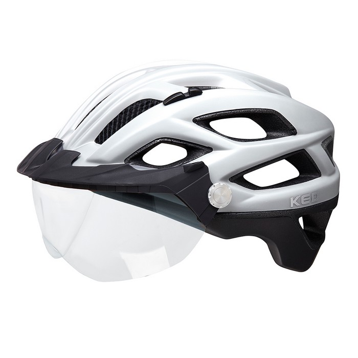

Велошлем Ked Covis lite L silver black matt 55-61