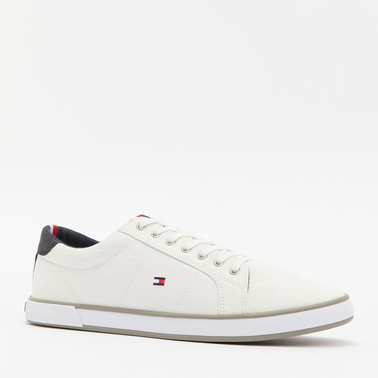 

Кеды мужские Tommy Hilfiger FM0FM00596 белые 46 EU, Белый, FM0FM00596