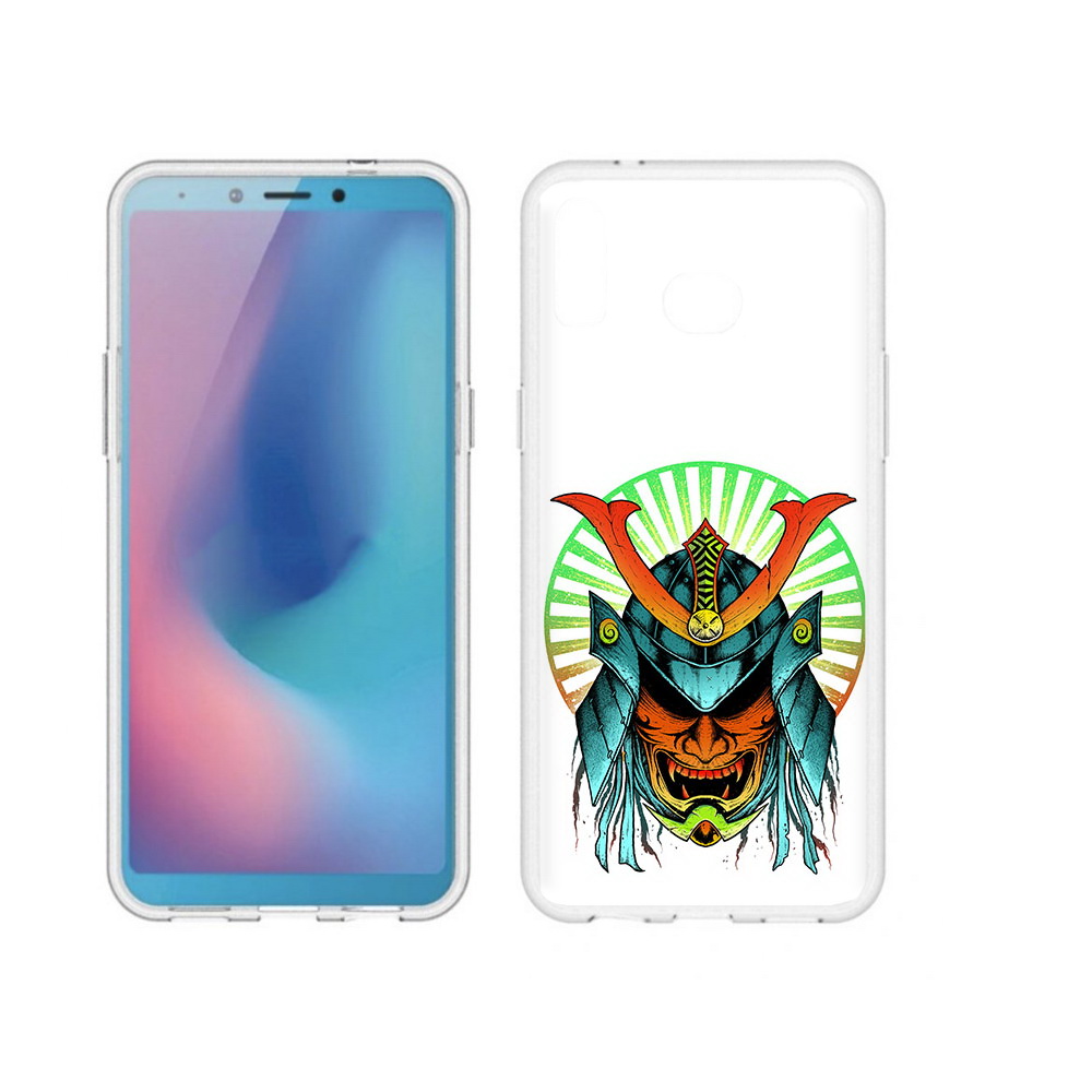 

Чехол MyPads Tocco для Samsung Galaxy A6s ешимитсу рисунок (PT123850.597.345), Прозрачный, Tocco
