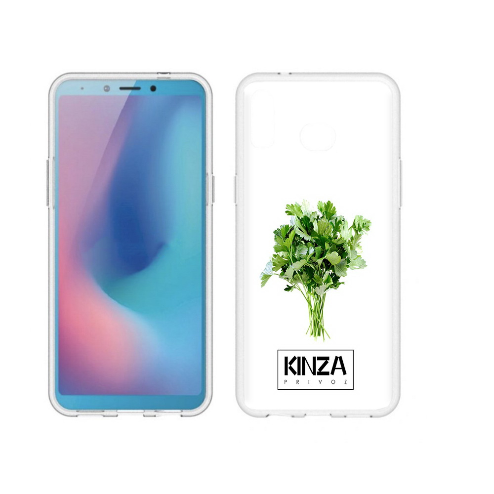 

Чехол MyPads Tocco для Samsung Galaxy A6s Бренд Кинза (PT123850.597.35), Прозрачный, Tocco