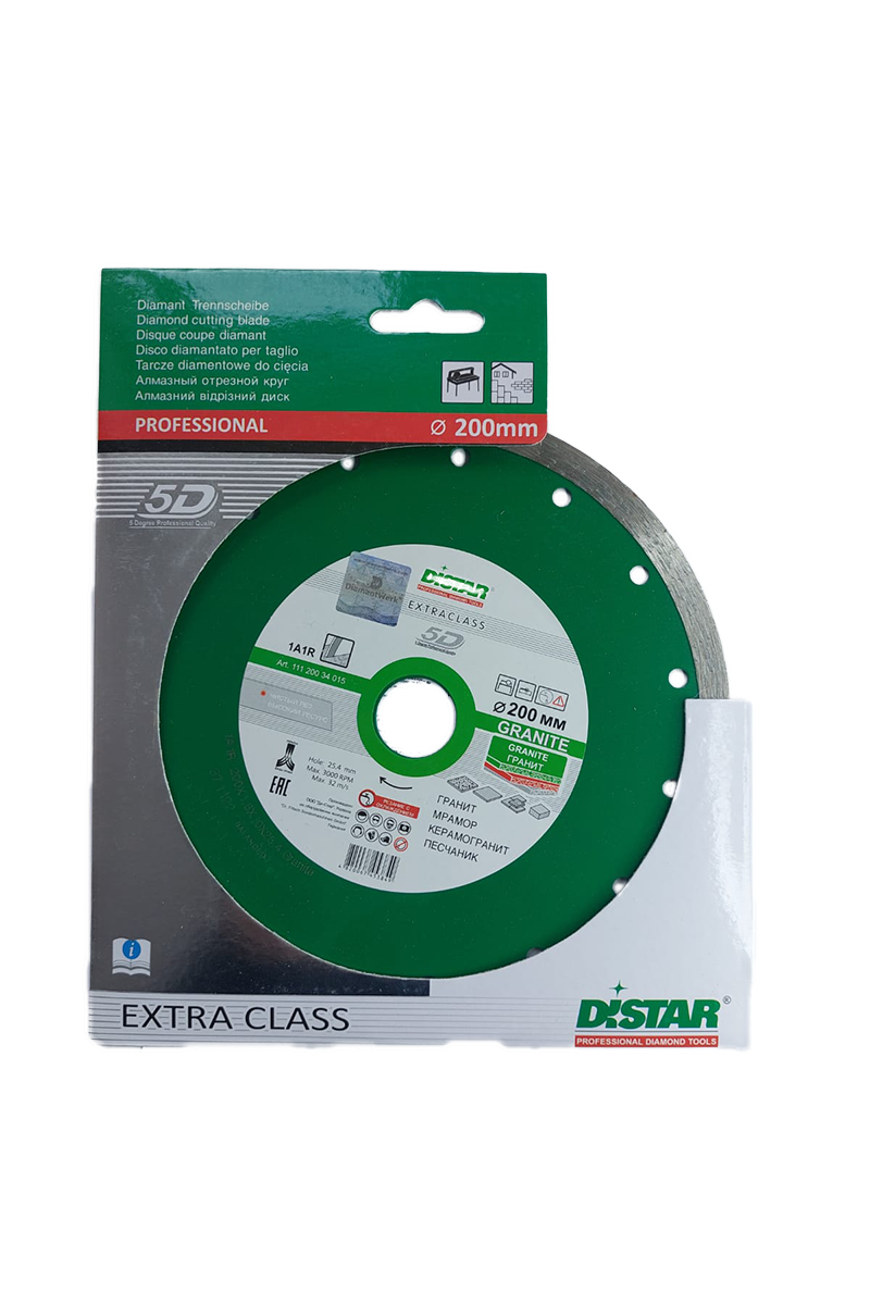 

Диск алмазный Distar Granite 200
