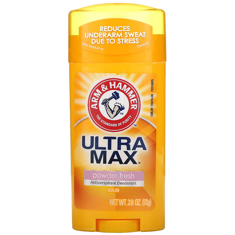 Дезодорант-антиперспирант Arm&Hammer UltraMax powder fresh стик 73 г лэтуаль sophisticated дезодорант антиперспирант с ароматом алиссум