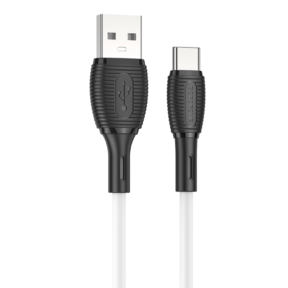 

Кабель USB - Type-C Borofone BX86a 1 м белый, BX86a