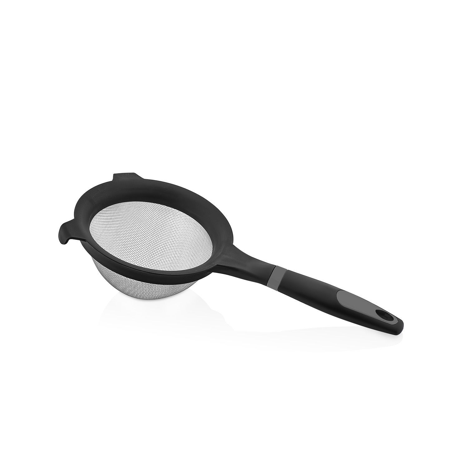 

Сито Qlux L-00839 металлическое с ручкой, Черный, L-00839