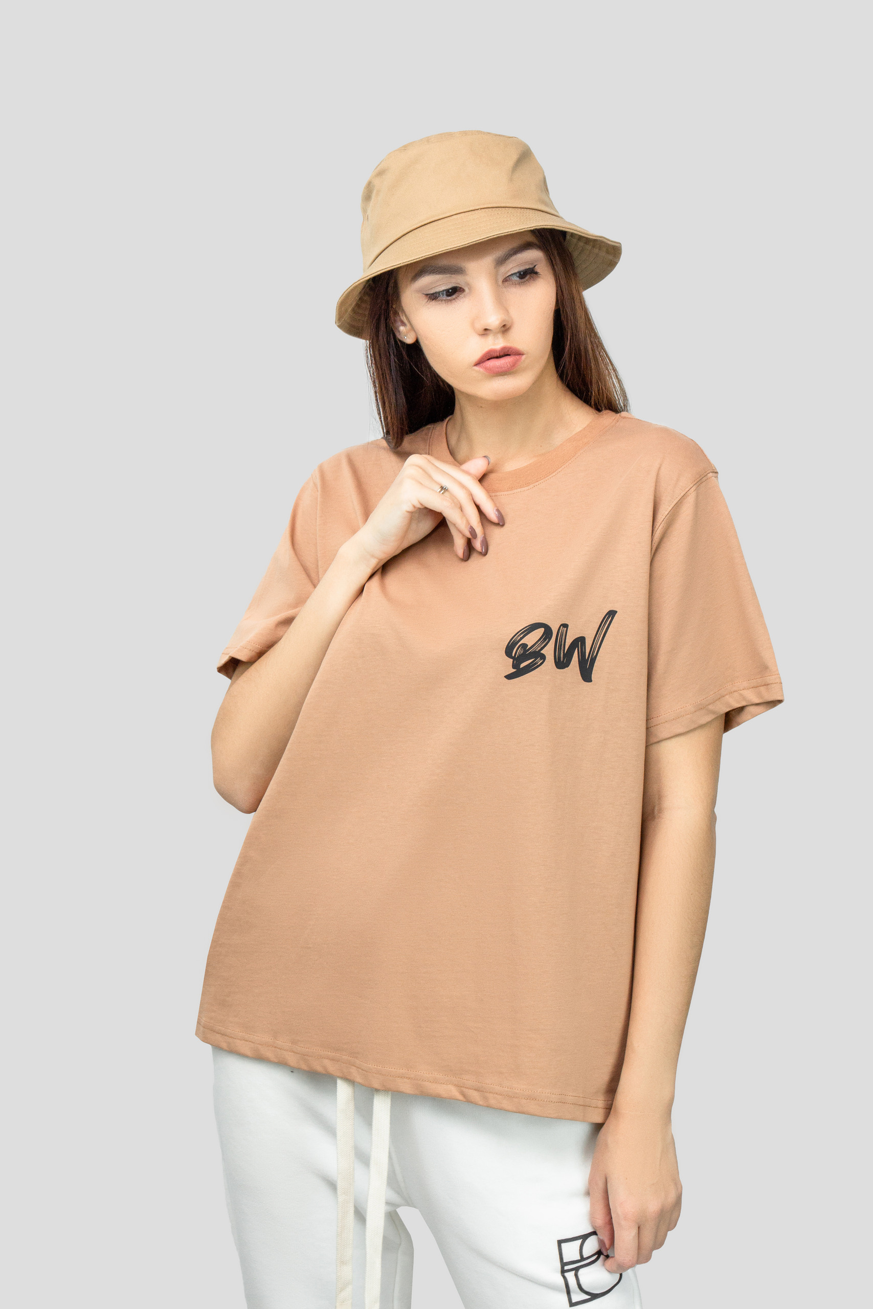 Футболка женская BATSON BW W коричневая XS
