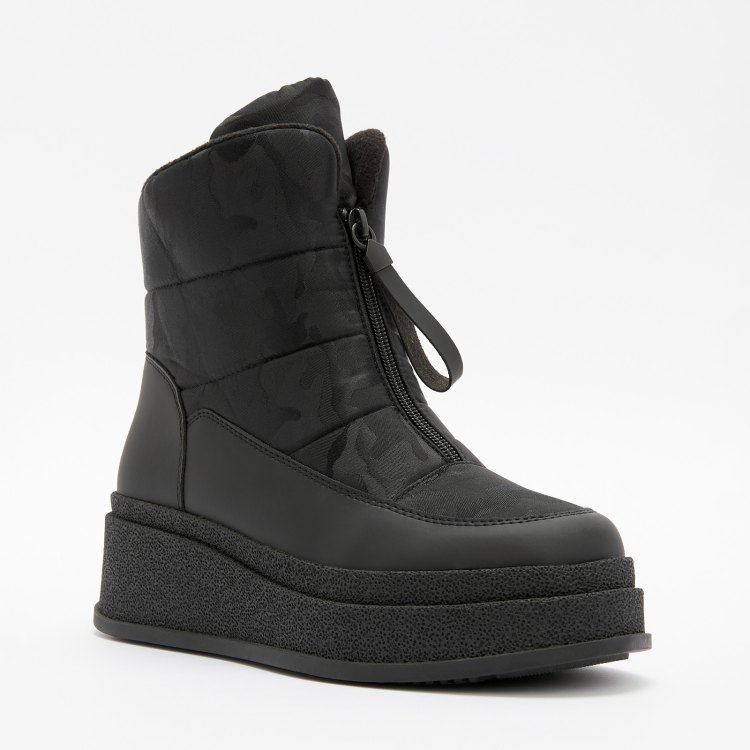 

Дутики женские Tendance AJ1523-5-2 черные 35 EU, Черный, AJ1523-5-2