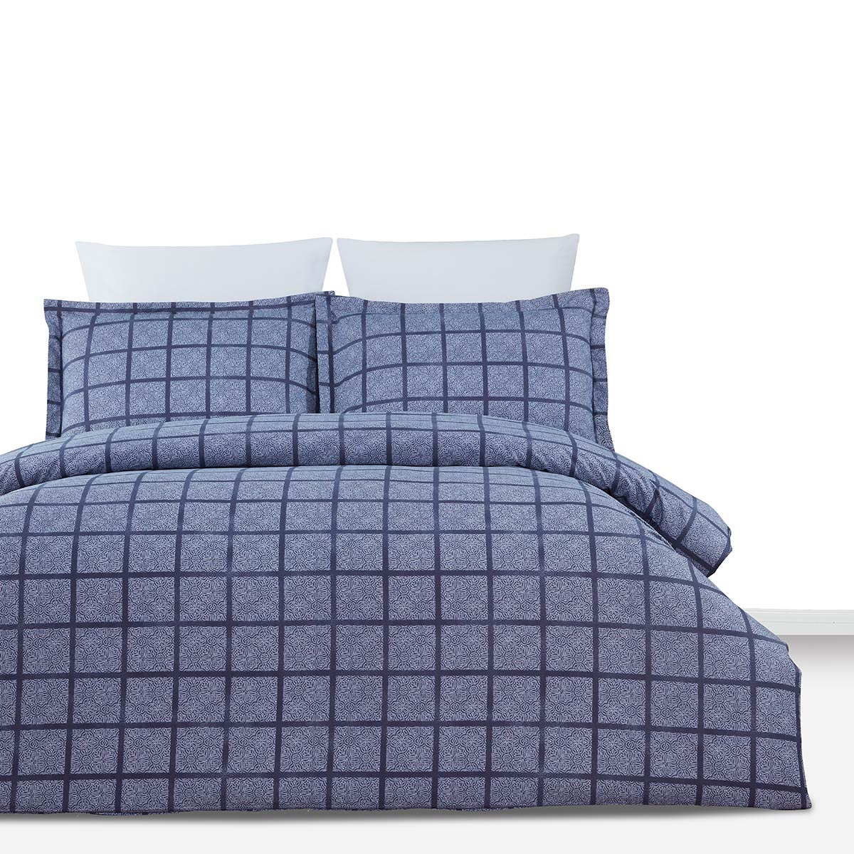 

Постельное Белье Arya Alamode 1,5 Сп. 160X220 Fuga Синий
