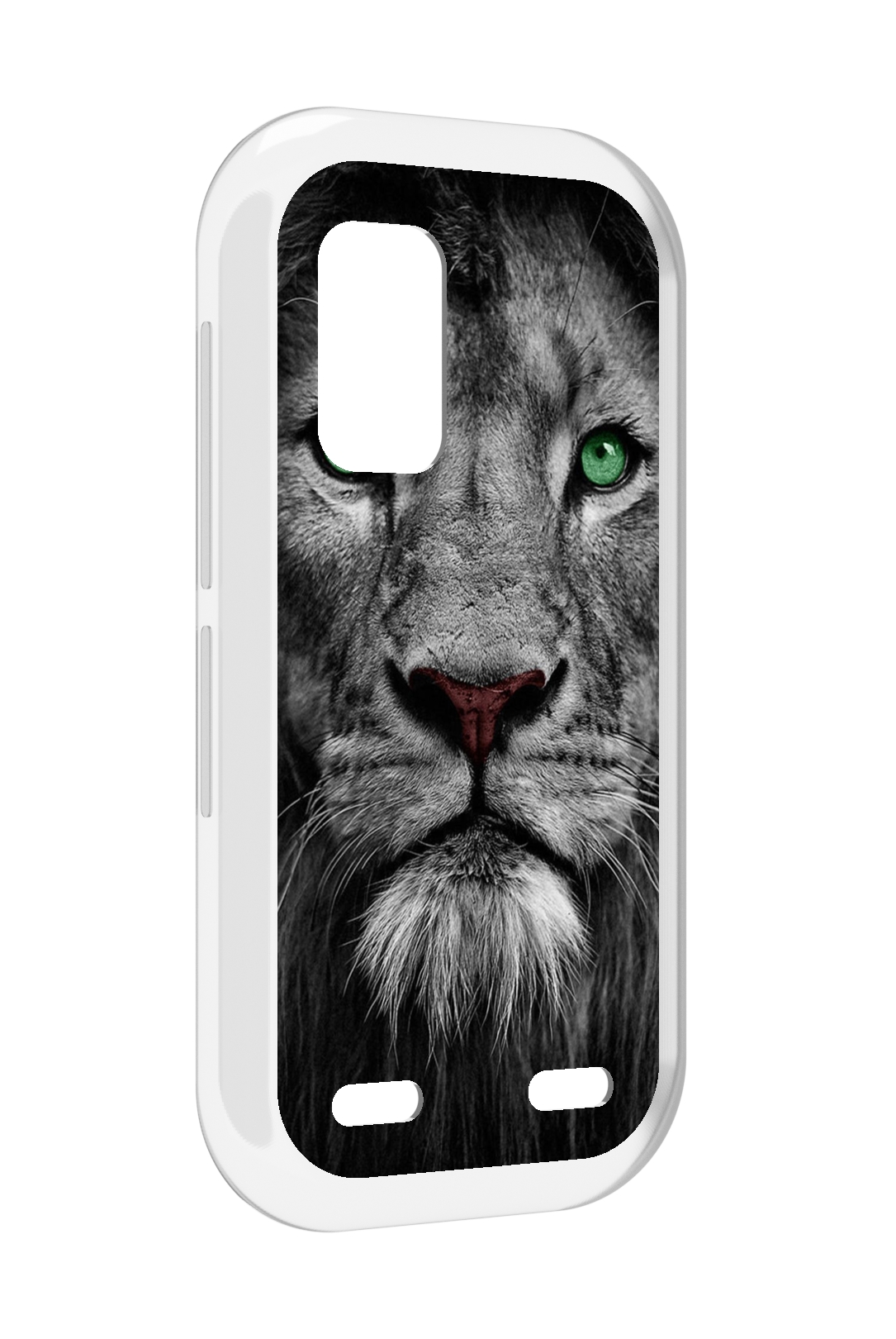 

Чехол MyPads Лев-зеленоглазый мужской для UleFone Armor X10 / X10 Pro, Прозрачный, Tocco