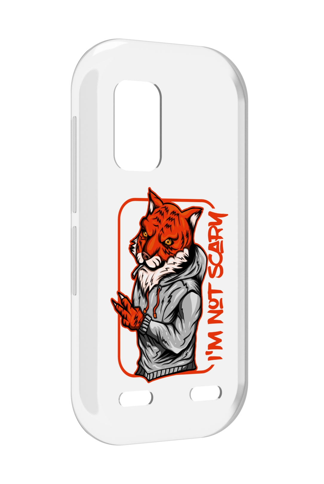 

Чехол MyPads Лис для UleFone Armor X10 / X10 Pro, Прозрачный, Tocco