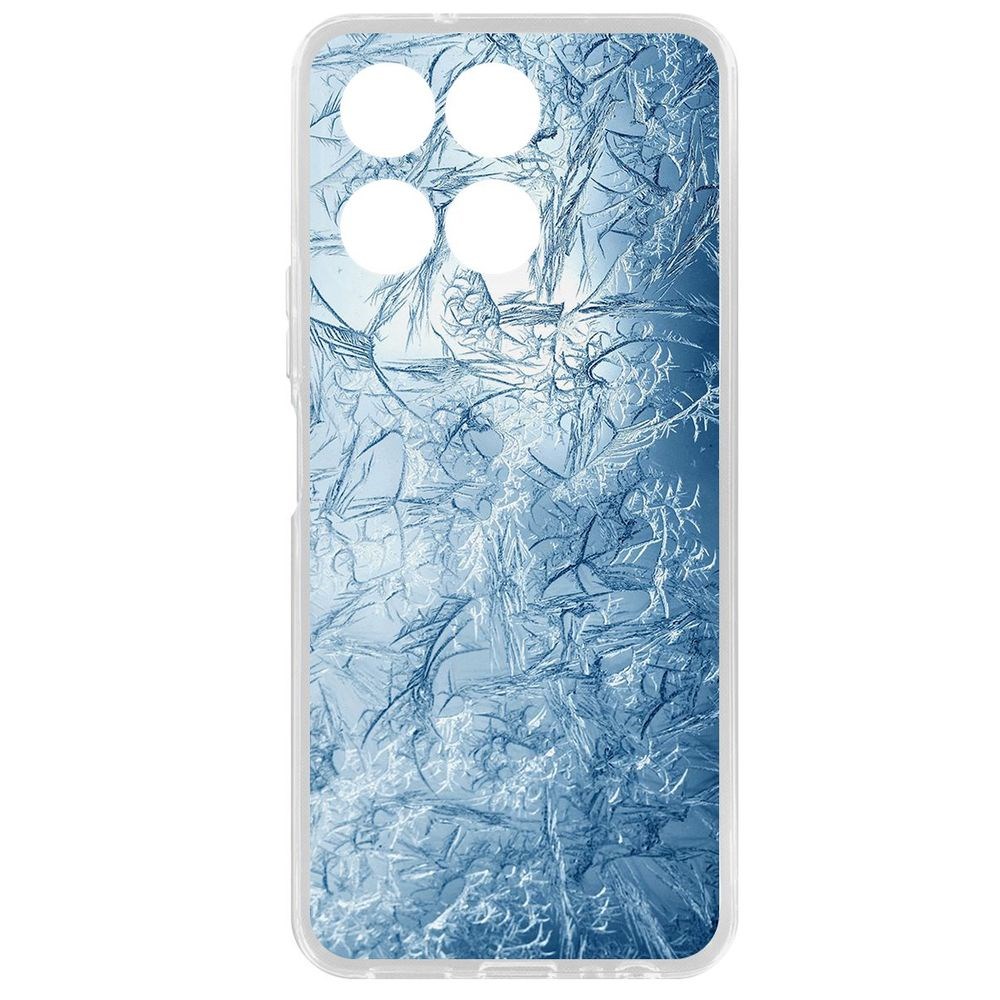 

Чехол-накладка Krutoff Clear Case Лед для Honor X6a, Прозрачный